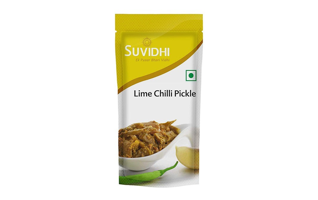 Suvidhi Lime Chilli Pickle    Pack  200 grams